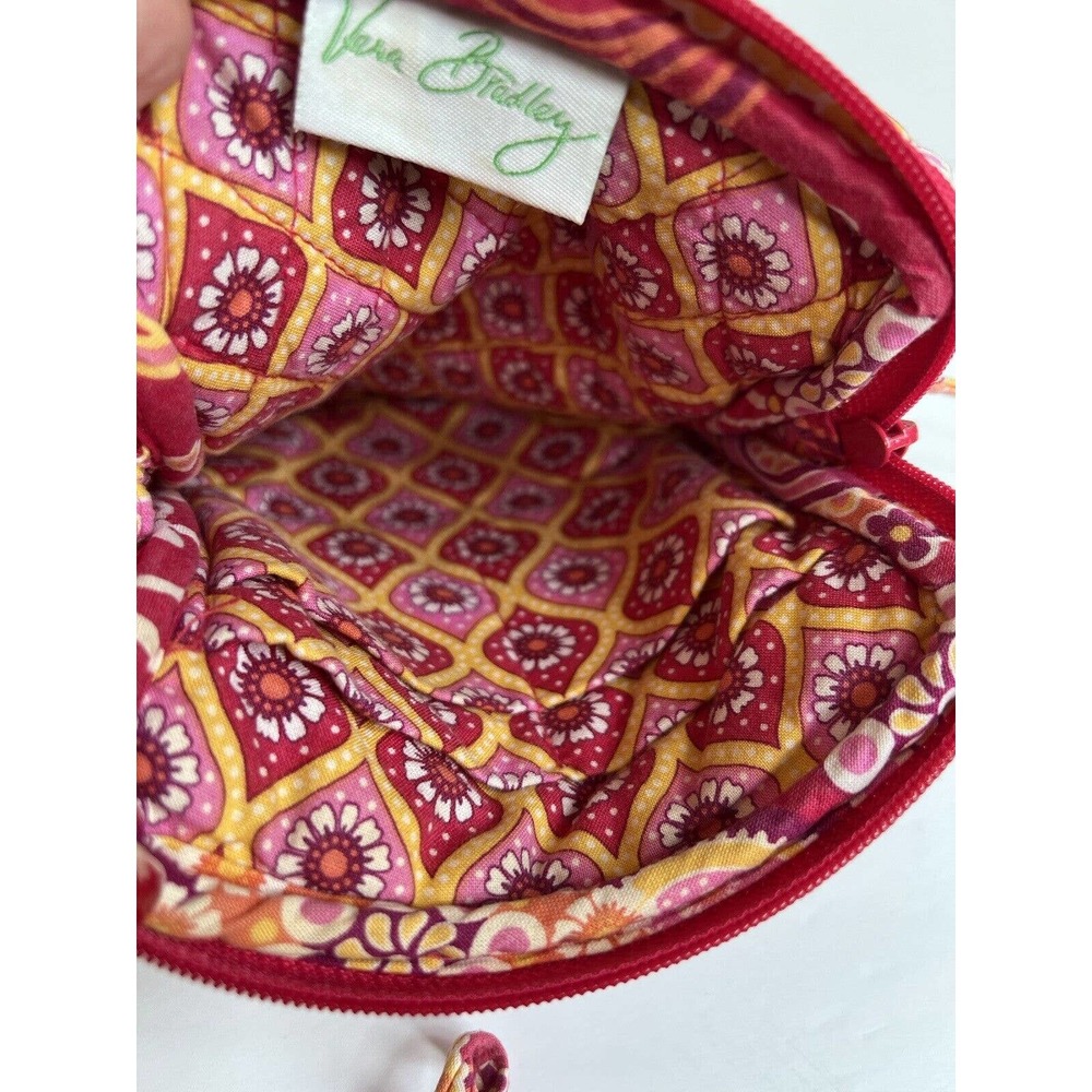 Pink Vera Bradley Hipster Cross Body Raspberry Fizz Retired 2008 - Picture 8 of 10